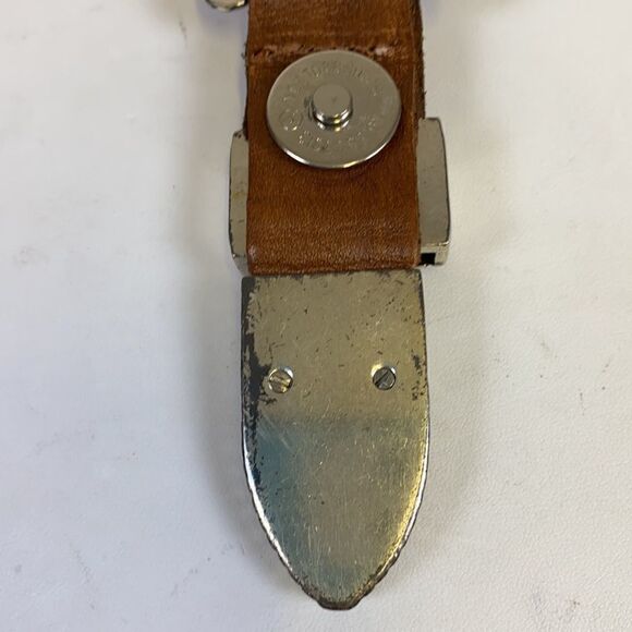 American West Tooled Leather Shoulder Bag Purse A27 - Picture 14 of 15